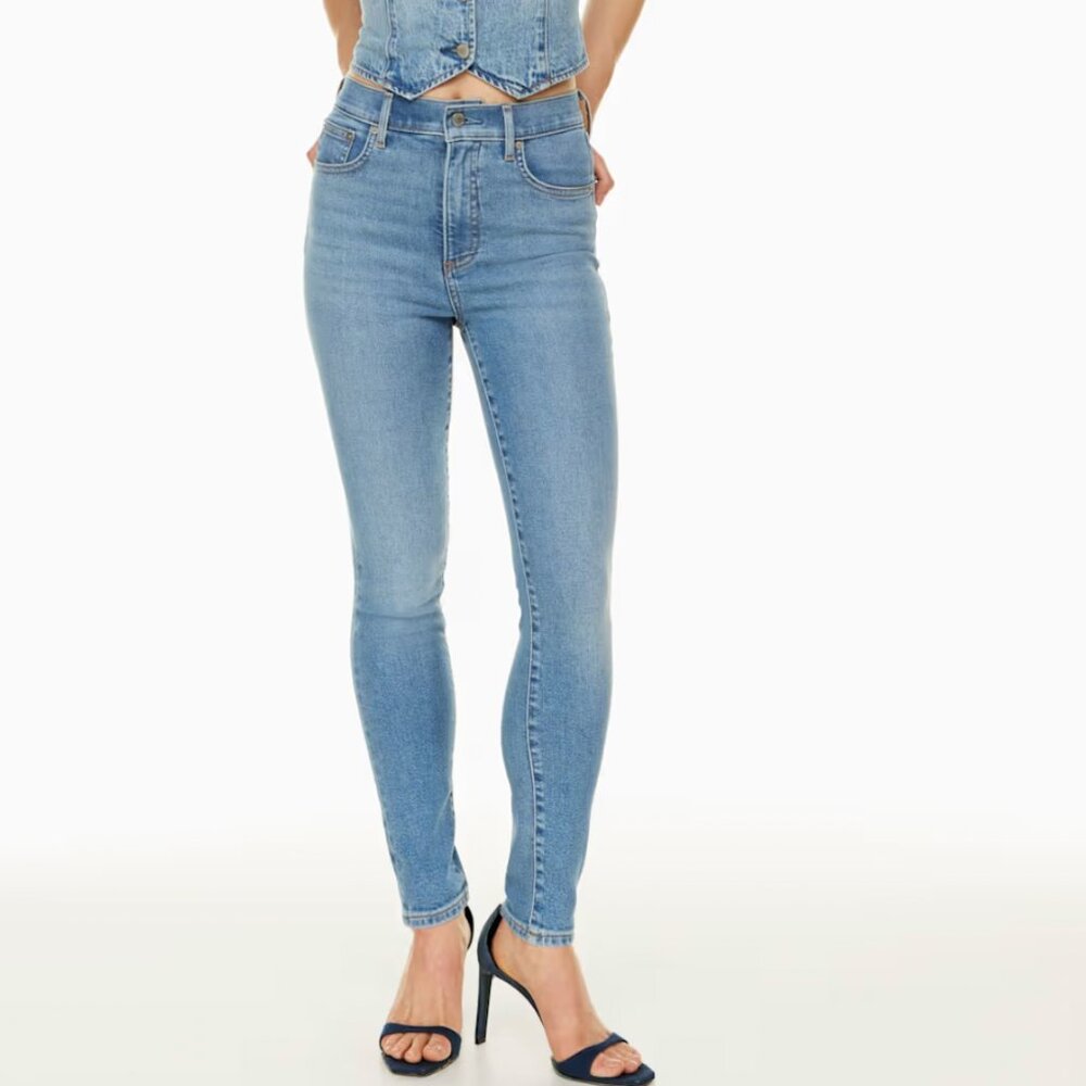 Aritzia Denim Forum The Lola High Rise Skinny